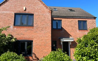 Replacement windows and a new conservatory